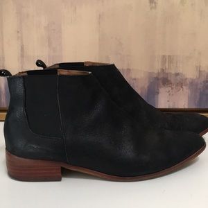 Black ankle boots